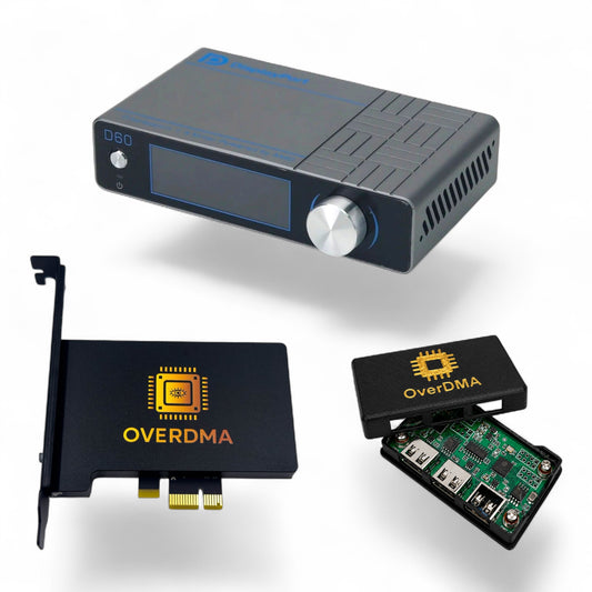 OverDMA 4K DMA Bundle – D60 Fuser + MAKCU + PCIe Card