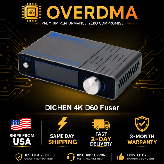 4K D60 Fuser – 1K 360Hz / 2K 240Hz / 4K 120Hz | OverDMA