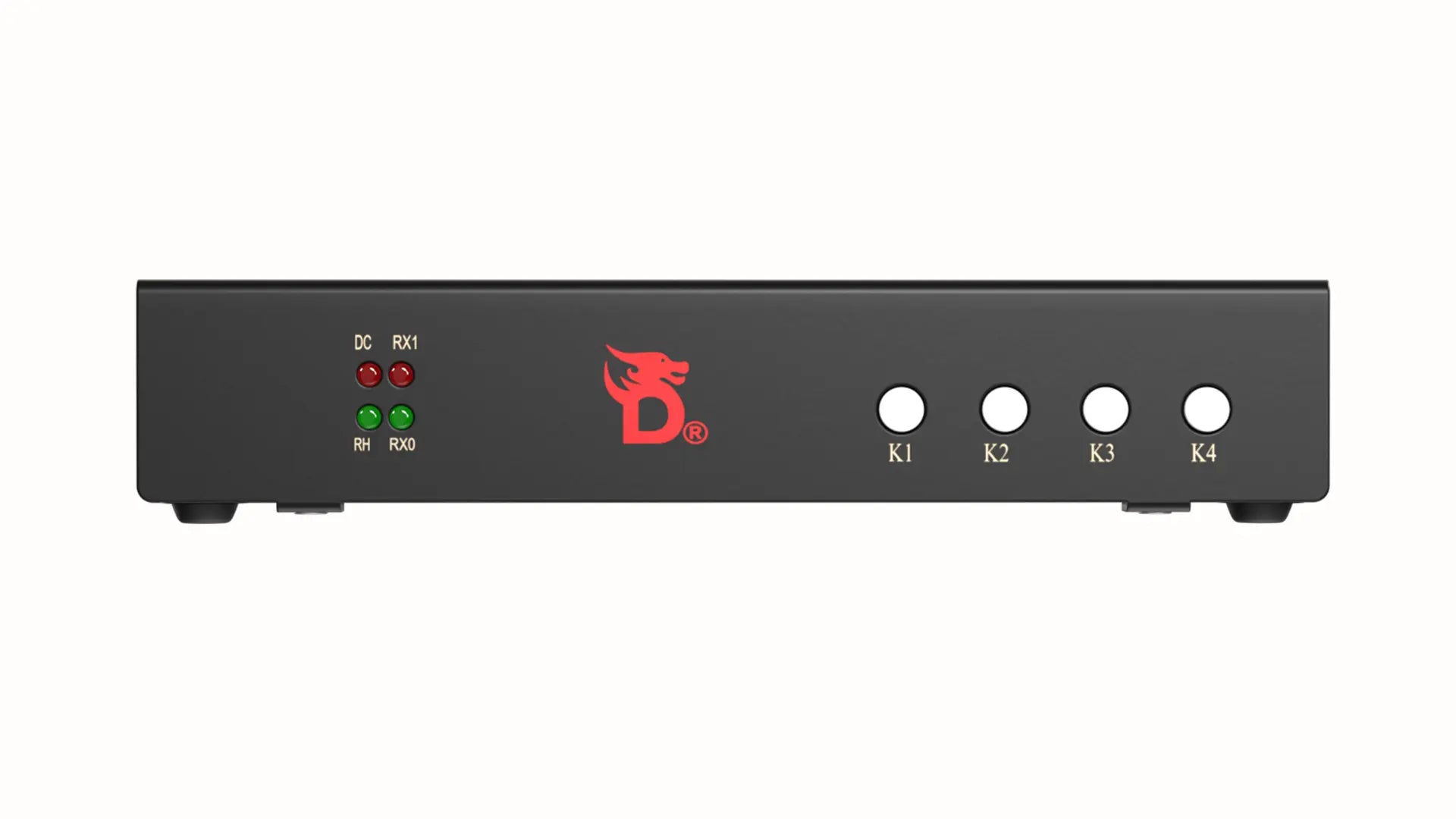 DC500 fuser status LEDs and source select buttons